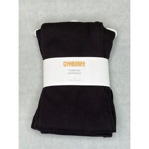 NEW Gymboree Girls Leggings Dark Purple Plum Size 9 Button Accent